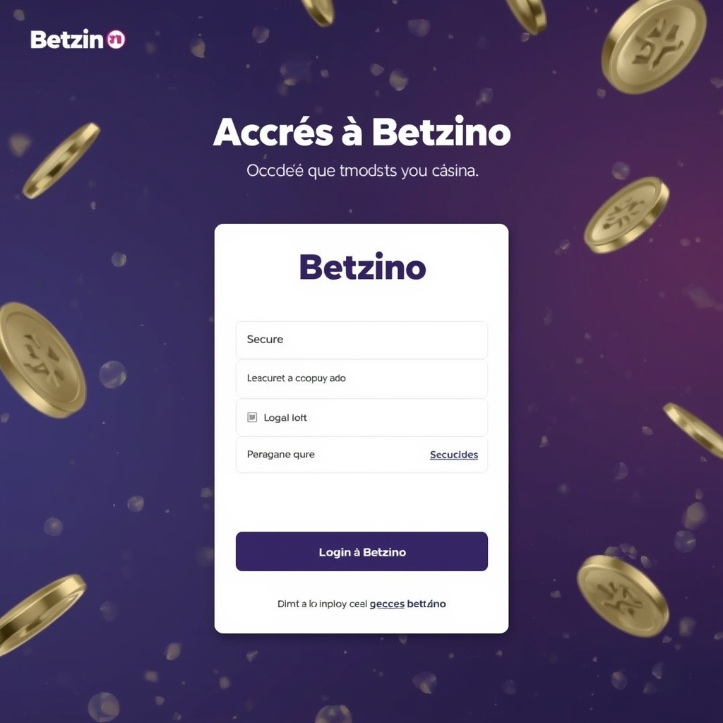 Accès à Betzino — guide complet pour jouer et sécuriser votre compte
